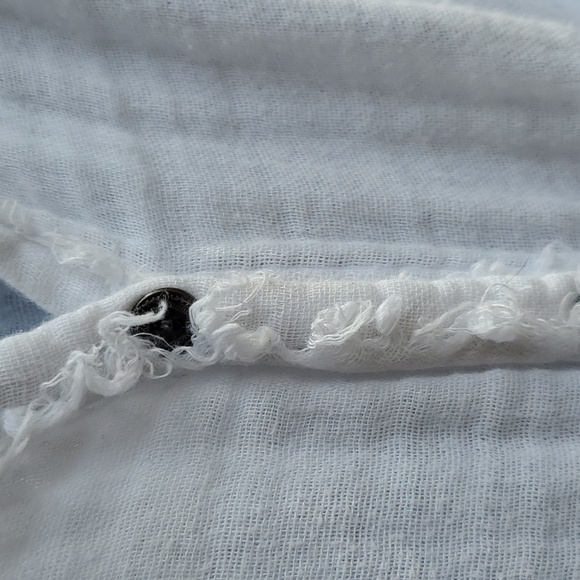 Summer white long sleeve free people top - Picture 3 of 6